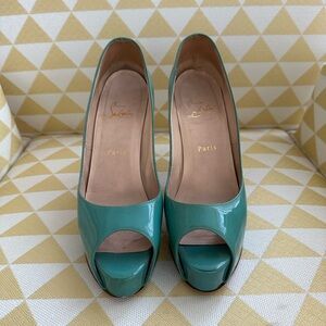 Authentic Christian Louboutin Lady Peep (size 39.5)